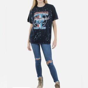 Junk Food Clothing Short Sleeve T-Shirt Mustang Born to Ride BNWT